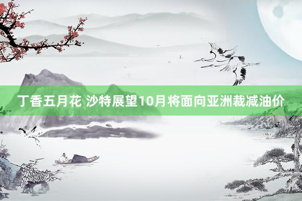 丁香五月花 沙特展望10月将面向亚洲裁减油价