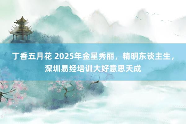 丁香五月花 2025年金星秀丽，精明东谈主生，深圳易经培训大好意思天成