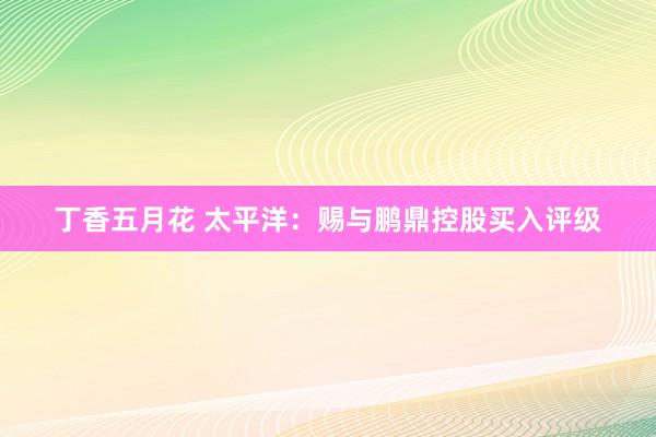 丁香五月花 太平洋：赐与鹏鼎控股买入评级