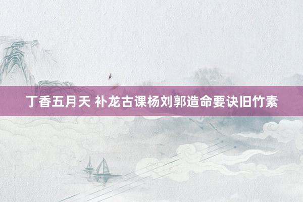 丁香五月天 补龙古课杨刘郭造命要诀旧竹素