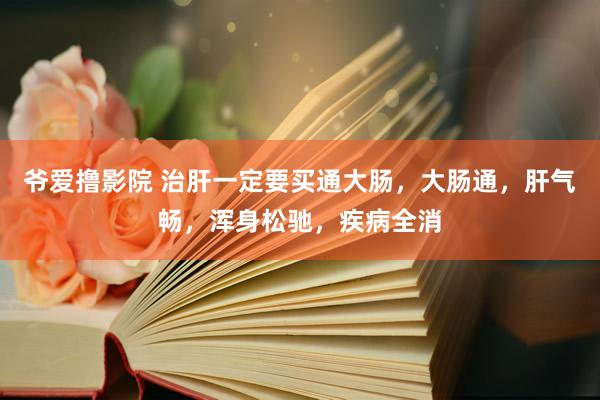 爷爱撸影院 治肝一定要买通大肠，大肠通，肝气畅，浑身松驰，疾病全消